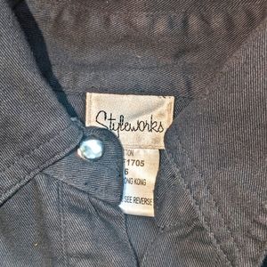 Style works 80 jumpsuit with bedazzle